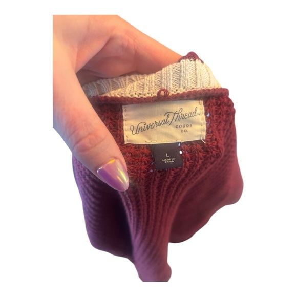 Universal Thread Red Cardigan Size Large (L) - Picture 7 of 8